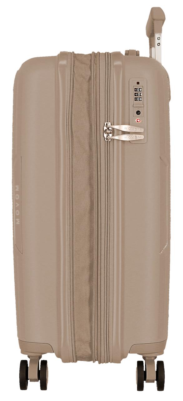 532862A TROLLEY PP 55CM. C/EXP. 4R. MOVOM INARI CHAMPAGNE