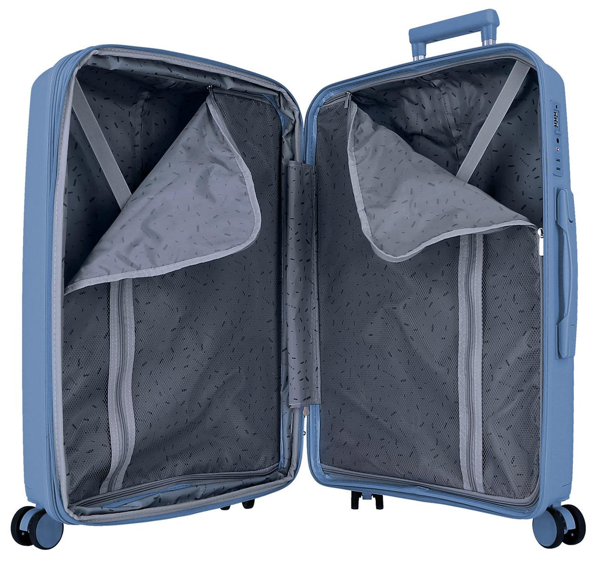 532922B TROLLEY PP 68CM. C/EXP. 4R. MOVOM INARI HELLBLAU