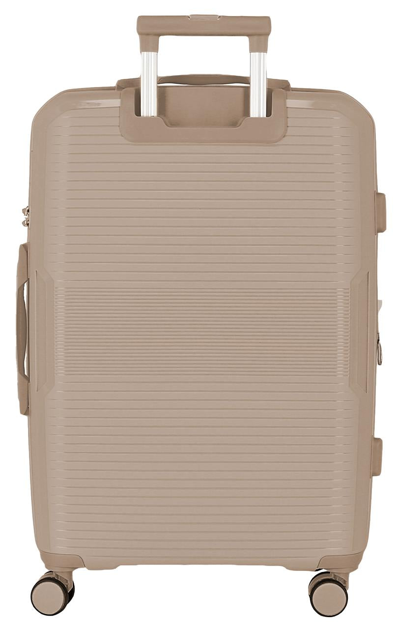 532922A TROLLEY PP 68CM. C/EXP. 4R. MOVOM INARI CHAMPAGNE