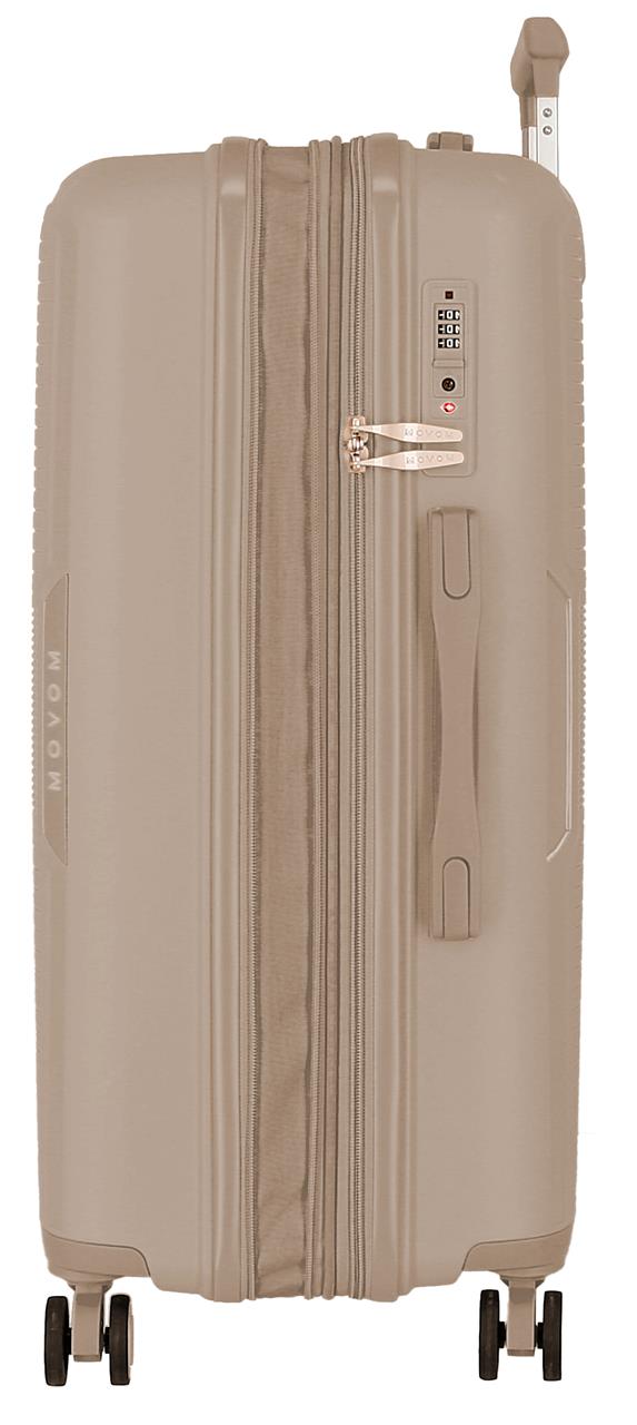 532922A TROLLEY PP 68CM. C/EXP. 4R. MOVOM INARI CHAMPAGNE