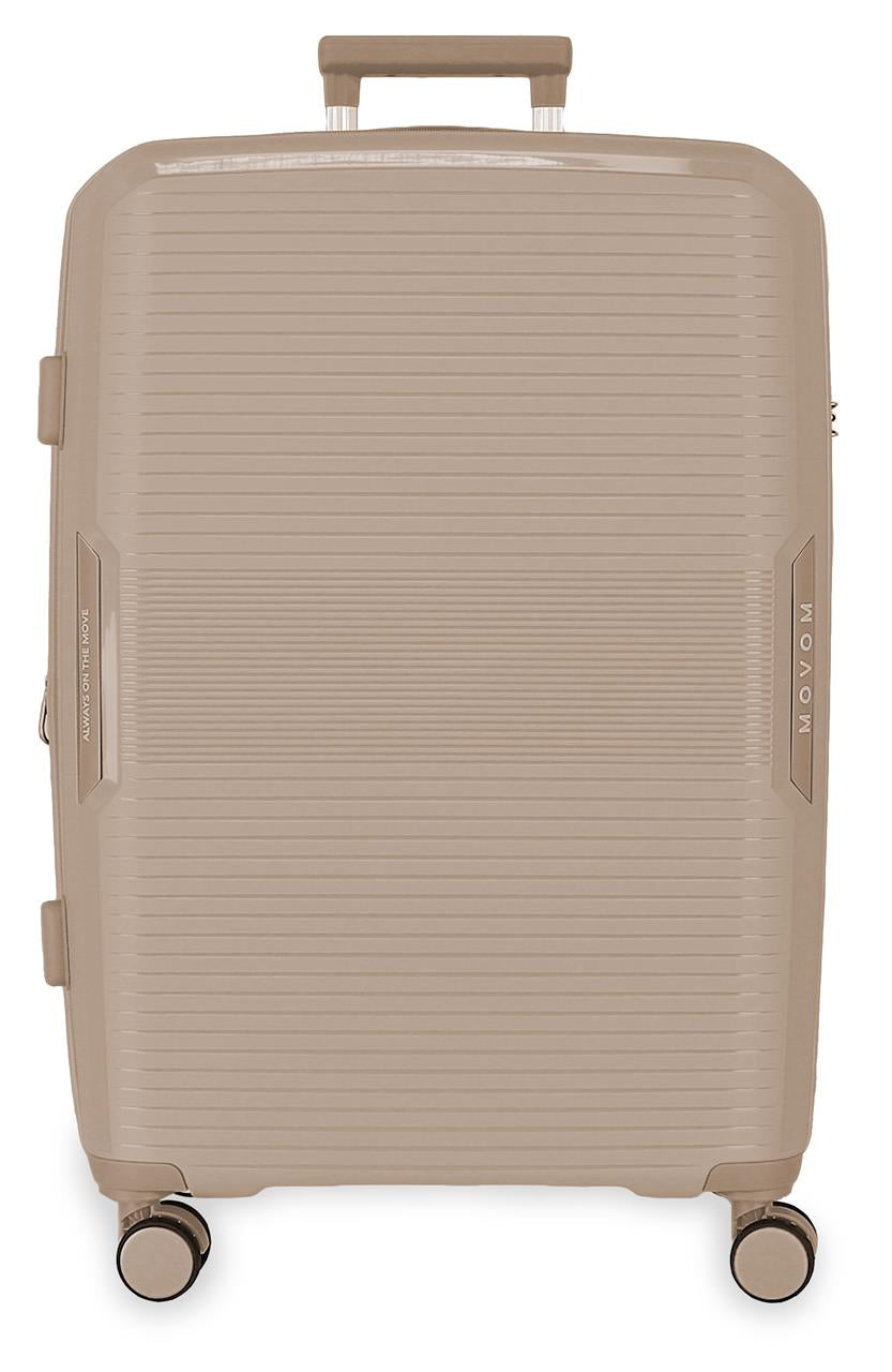 532922A TROLLEY PP 68CM. C/EXP. 4R. MOVOM INARI CHAMPAGNE