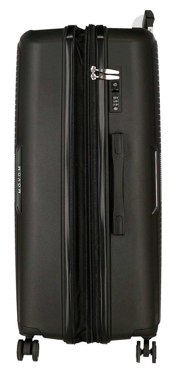 5329321 TROLLEY PP 78CM. C/EXP. 4R. MOVOM INARI BLACK