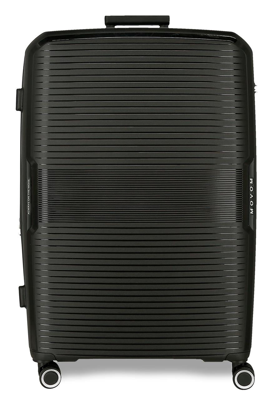 5329321 TROLLEY PP 78CM. C/EXP. 4R. MOVOM INARI BLACK