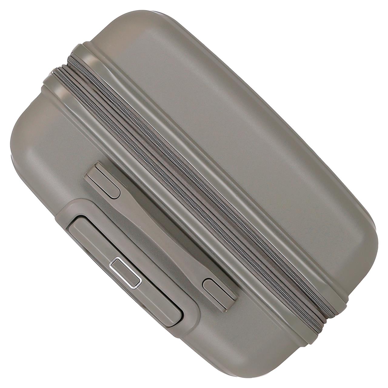 5329424 SET/3 TROLLEY PP 55-68-78CM. 4R. MOVOM INARI GRIS