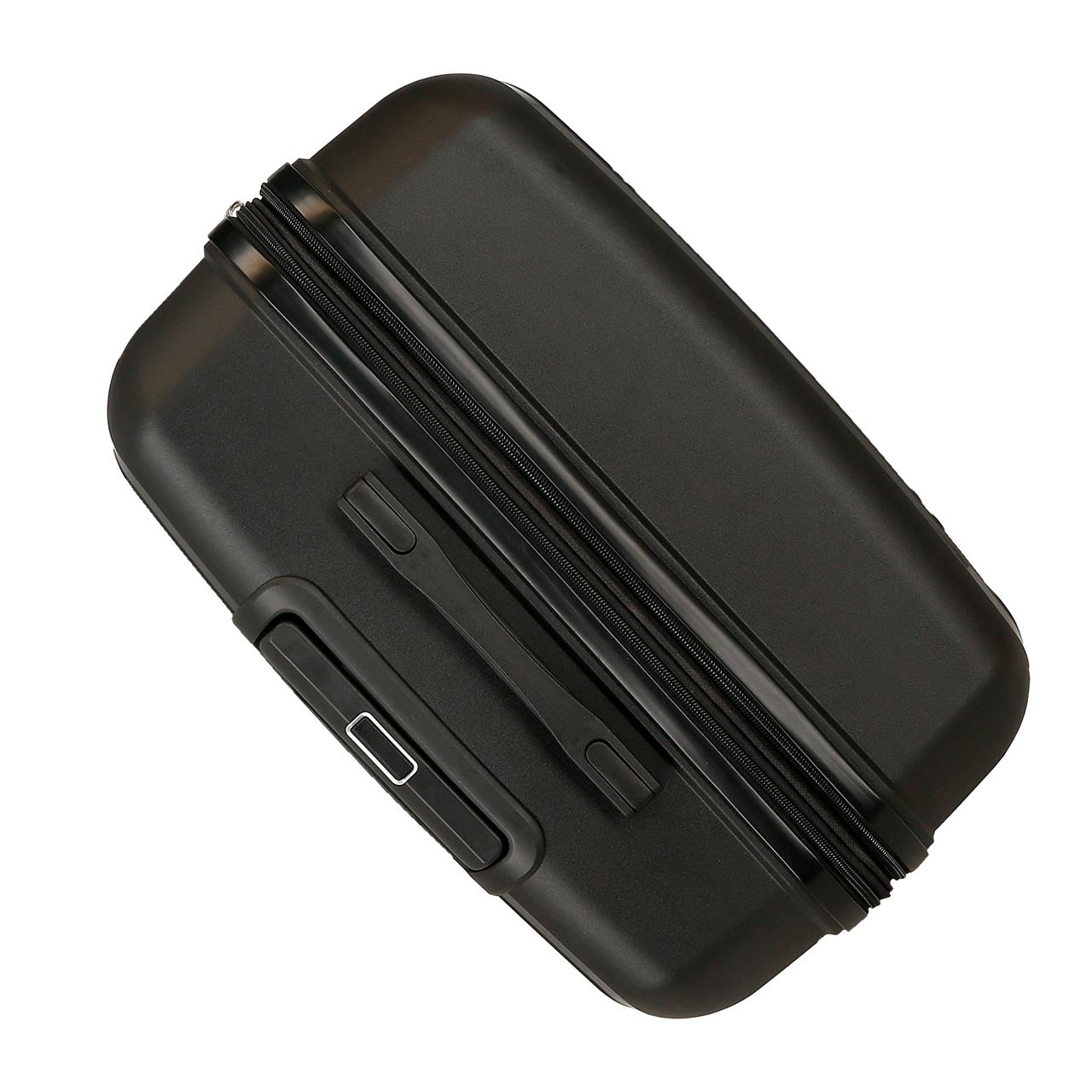 5329521 SET/2 TROLLEY PP 55-68CM. 4R. MOVOM INARI SCHWARZ