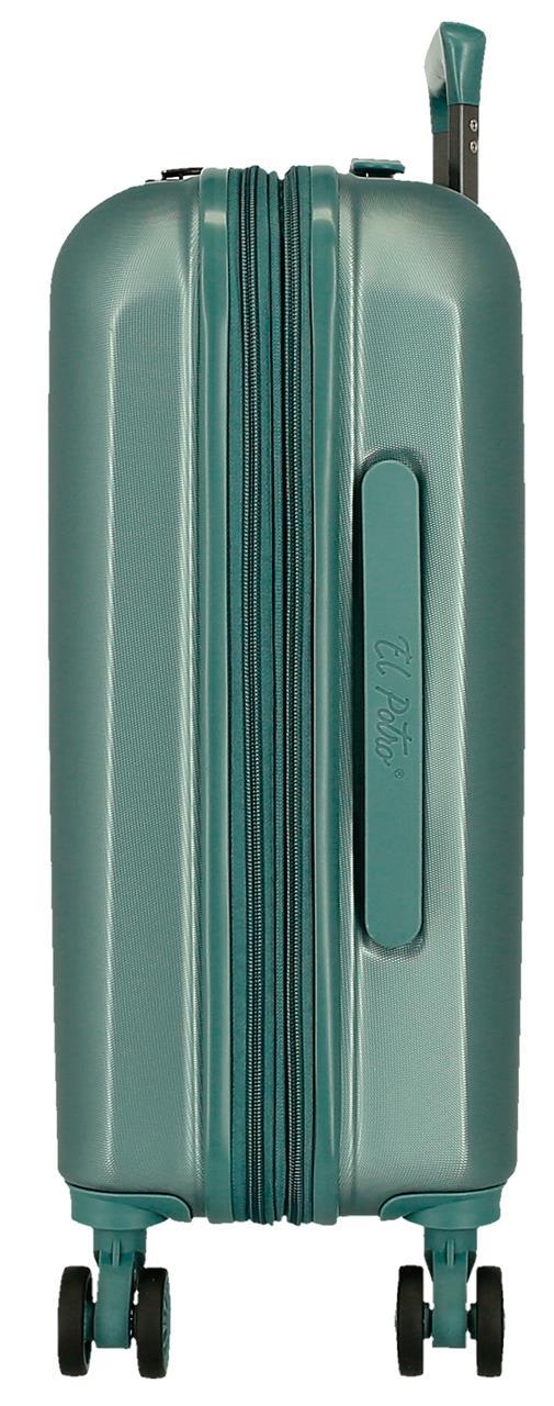 5338623 TROLLEY ABS 55CM. C/EXP. 4R. EL POTRO VERA VIHREÄ