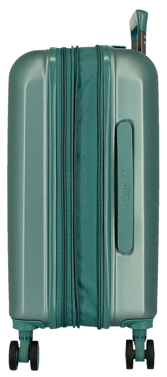 5338623 TROLLEY ABS 55CM. C/EXP. 4R. EL POTRO VERA VIHREÄ