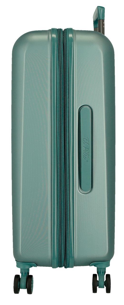 5338823 TROLLEY ABS 70CM. C/EXP. 4R. EL POTRO VERA GRÜN