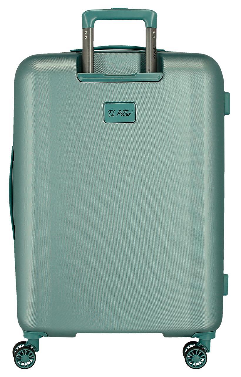 5338823 TROLLEY ABS 70CM. C/EXP. 4R. EL POTRO VERA GRÜN