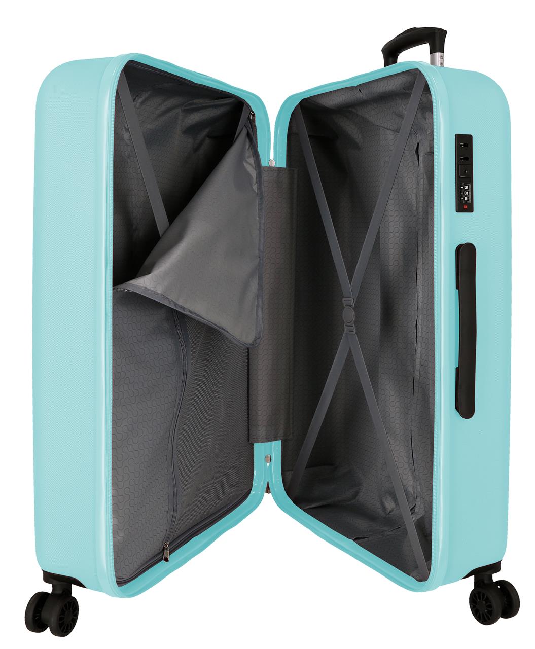 5399228 TROLLEY ABS 65CM. 4R. RR FORMENTERA AZUL CLARO