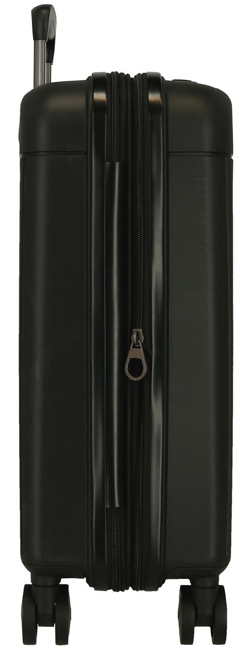 5388621 TROLLEY PP 55CM. C/EXP. 4R. MOVOM NEW TRENDY BLACK
