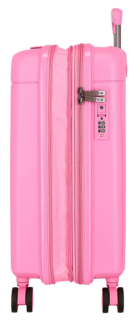 5388624 TROLLEY PP 55CM. C/EXP. 4R. MOVOM NEW TRENDY FUCHSIA