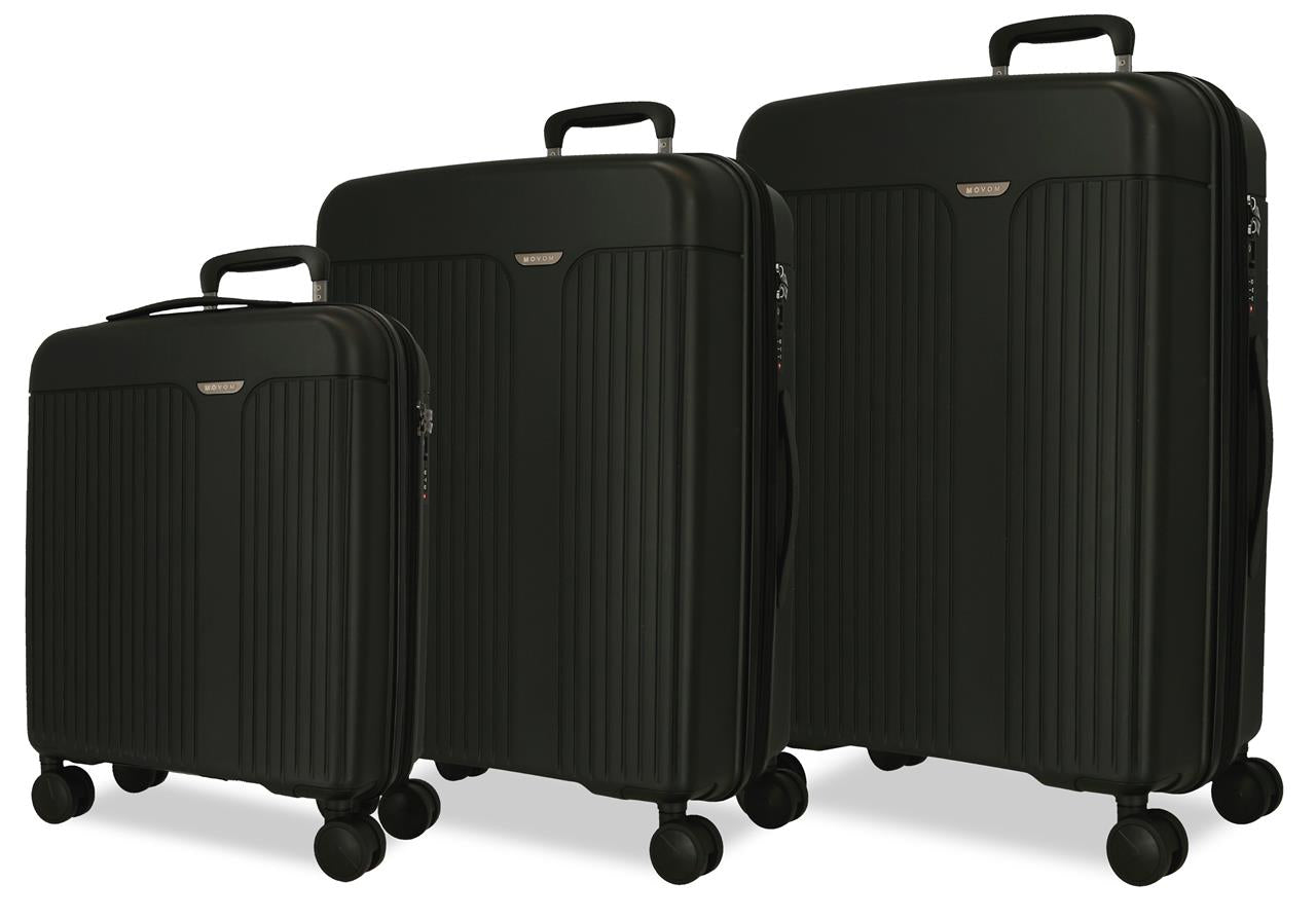 5388421 SET/3 TROLLEY PP 55-68-78CM. C/EXP. 4R. NEW TRENDY N