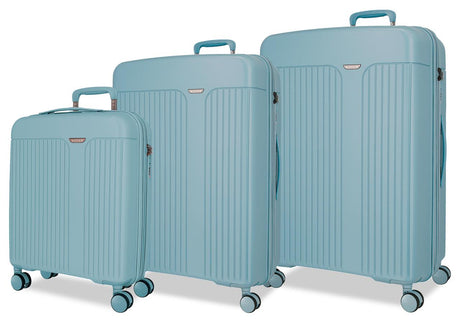 5388423 SET/3 TROLLEY PP 55-68-78CM. C/EXP. 4R. NOUVEAU T TENDANCE