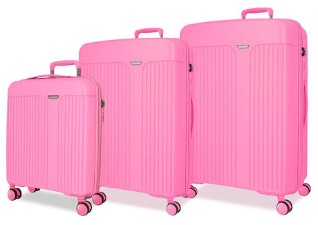 5388424 SET/3 TROLLEY PP 55-68-78CM. C/EXP. 4R. NOUVELLE TENDANCE F