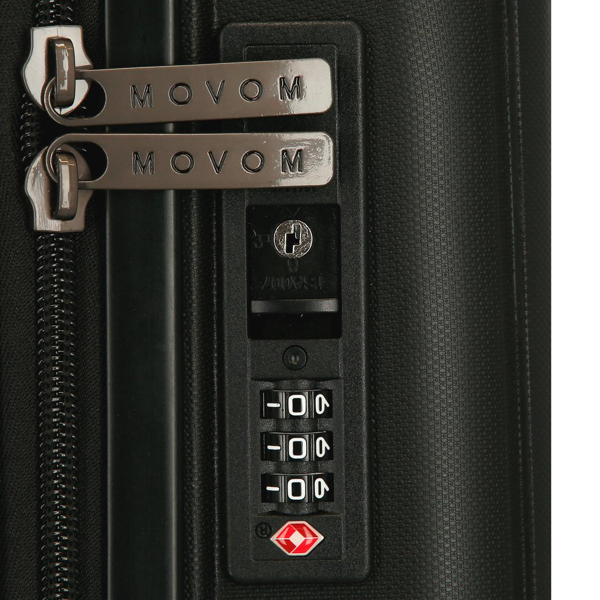 5388721 TROLLEY PP 78CM. C/EXP. 4R. MOVOM NEUES TRENDY SCHWARZ