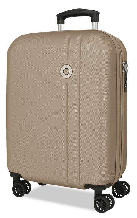 5428625 TROLLEY ABS 55CM. C/EXP. 4R. RR MENORCA CHAMPAGNE