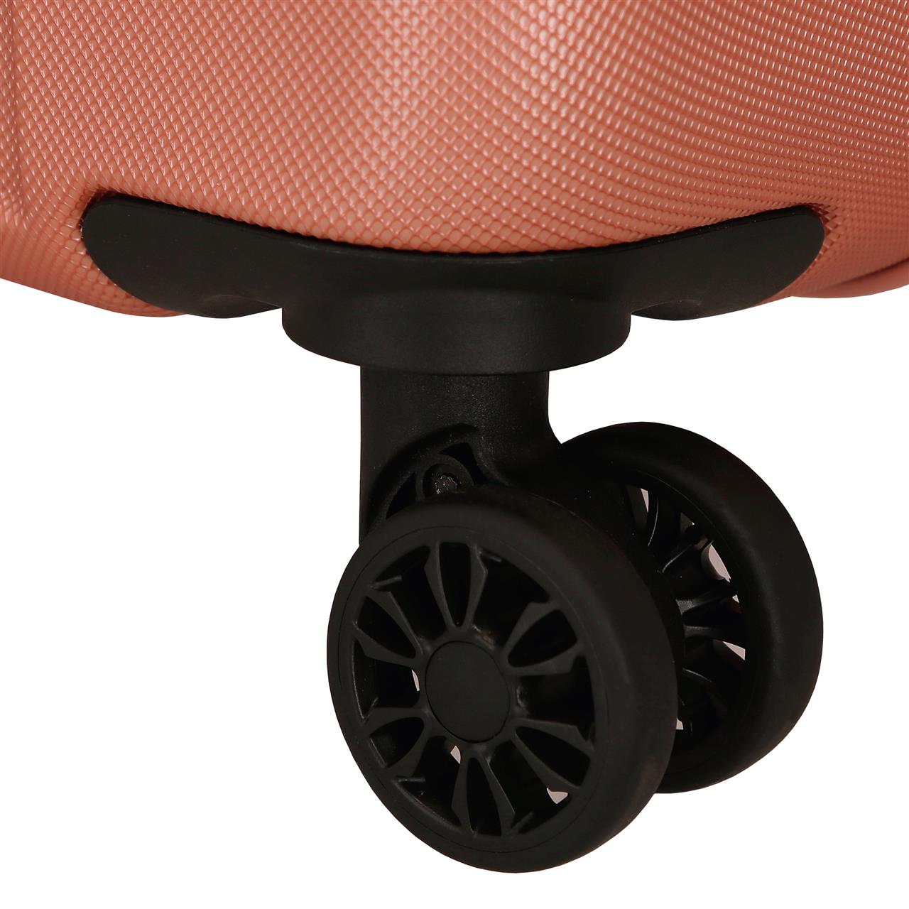 5428627 TROLLEY ABS 55CM. C/EXP. 4R. RR MENORCA NUDE