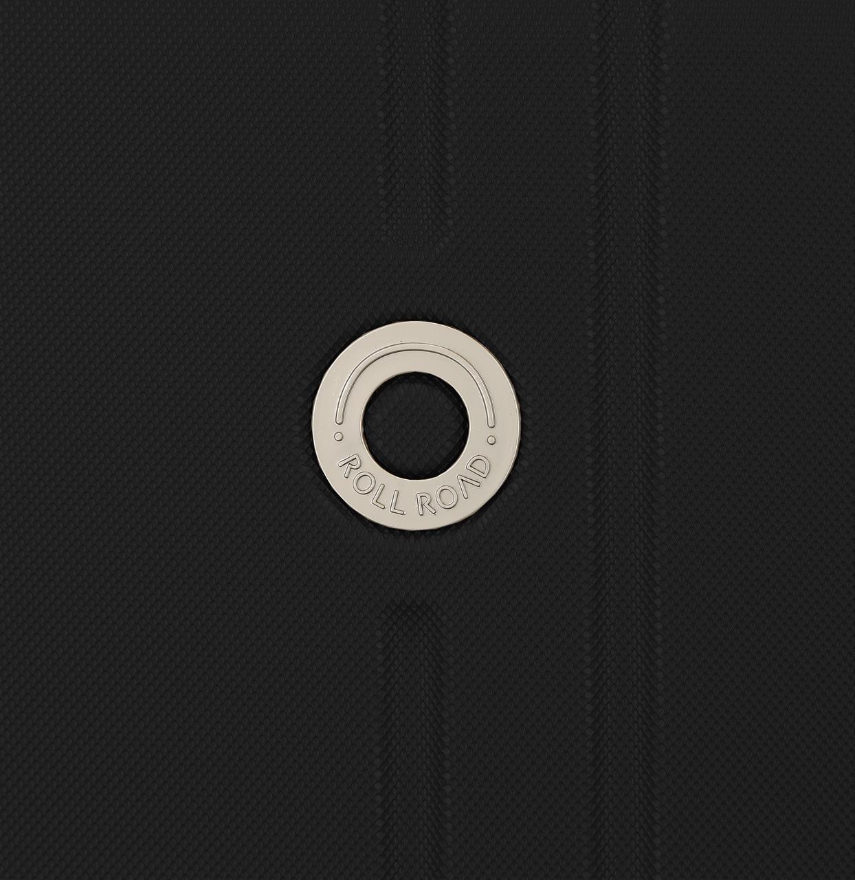 5428821 TROLLEY ABS 65CM. C/EXP. 4R. RR MENORCA BLACK