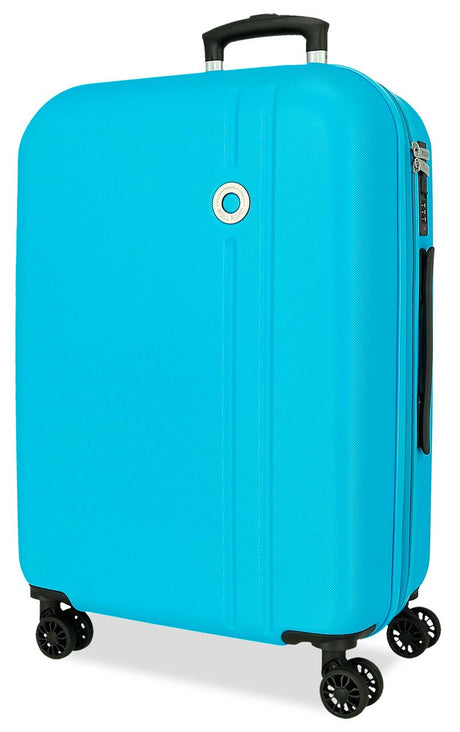 5429324 TROLLEY ABS 75CM. C/EXP. 4R. RR MENORCA TURQUESA