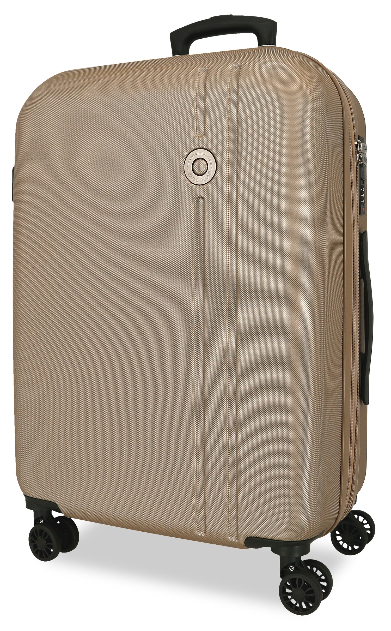 5429325 TROLLEY ABS 75CM. C/EXP. 4R. RR MENORCA CHAMPAGNE