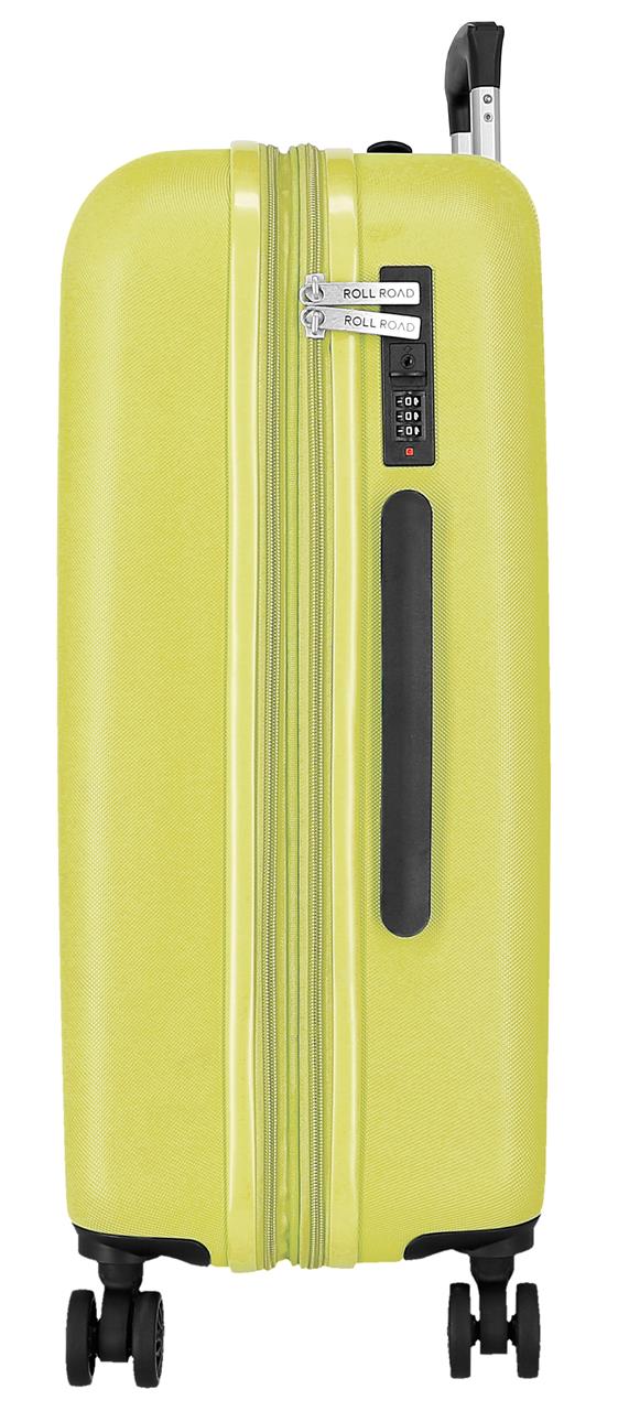 5429326 TROLLEY ABS 75CM. C/EXP. 4R. RR MENORCA AMARELO