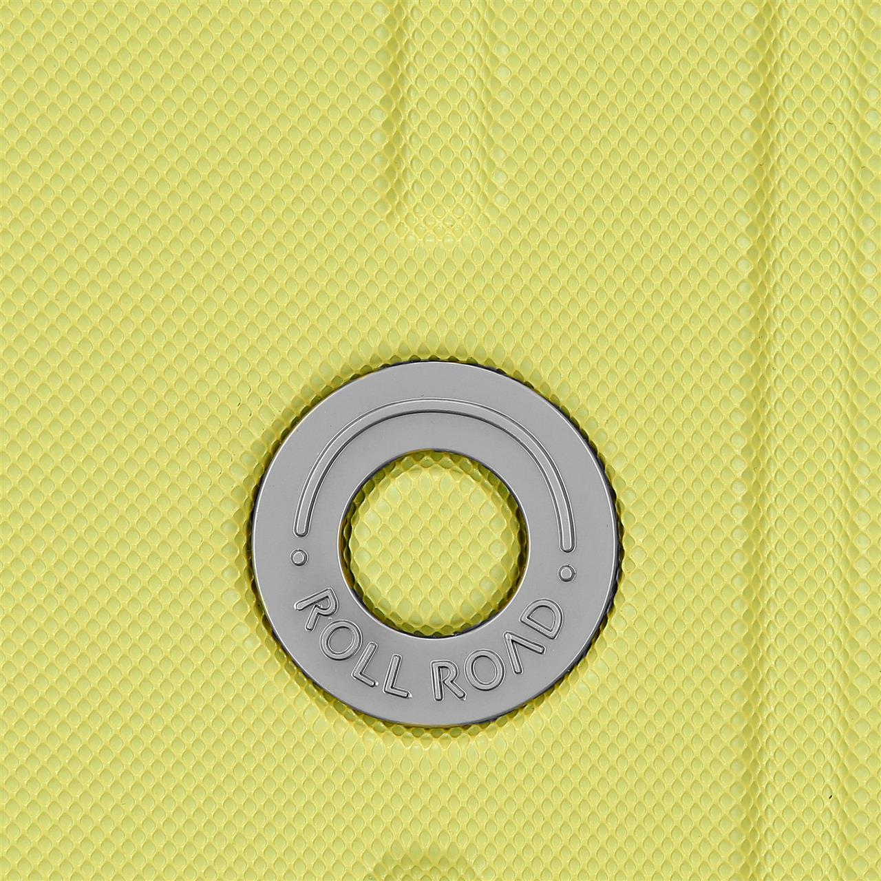 5429326 TROLLEY ABS 75CM. C/EXP. 4R. RR MENORCA AMARELO