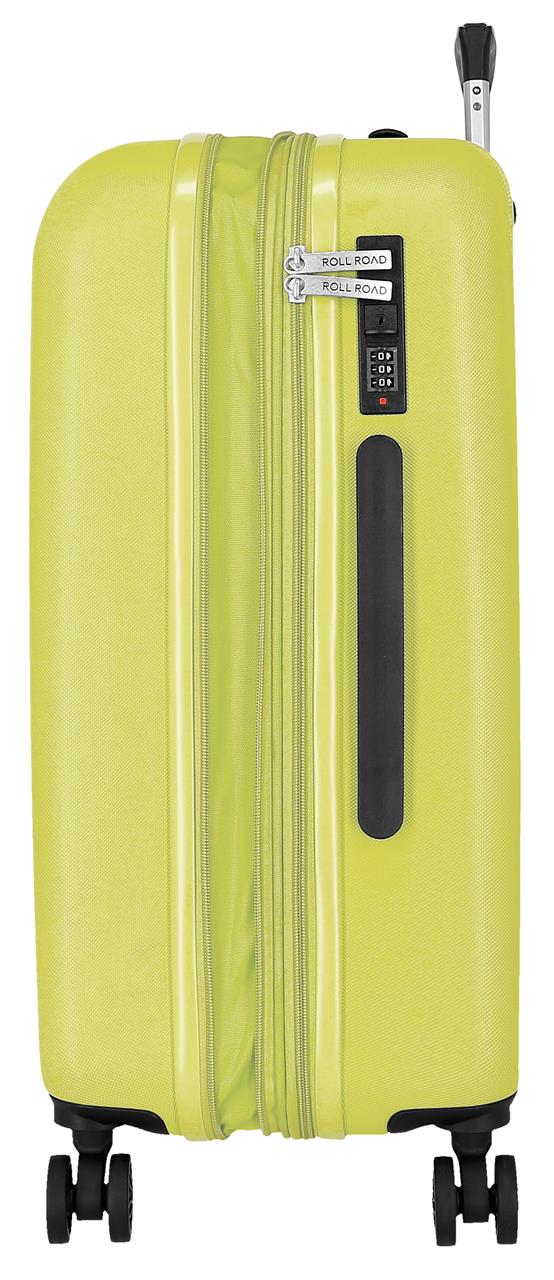 5429326 TROLLEY ABS 75CM. C/EXP. 4R. RR MENORCA AMARELO