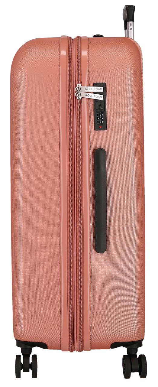 5429327 TROLLEY ABS 75CM. C/EXP. 4R. RR MENORCA NUDE