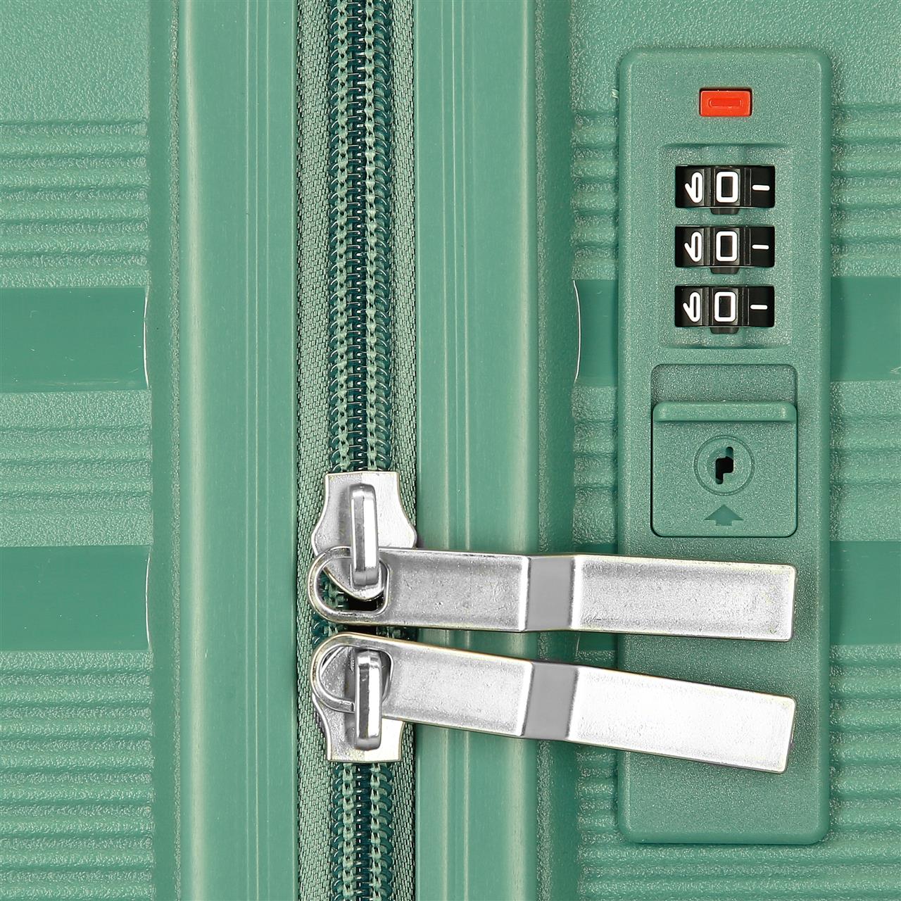 5479123 TROLLEY PP 55CM. 4R. RR WSZECHŚWIAT ZIELONY