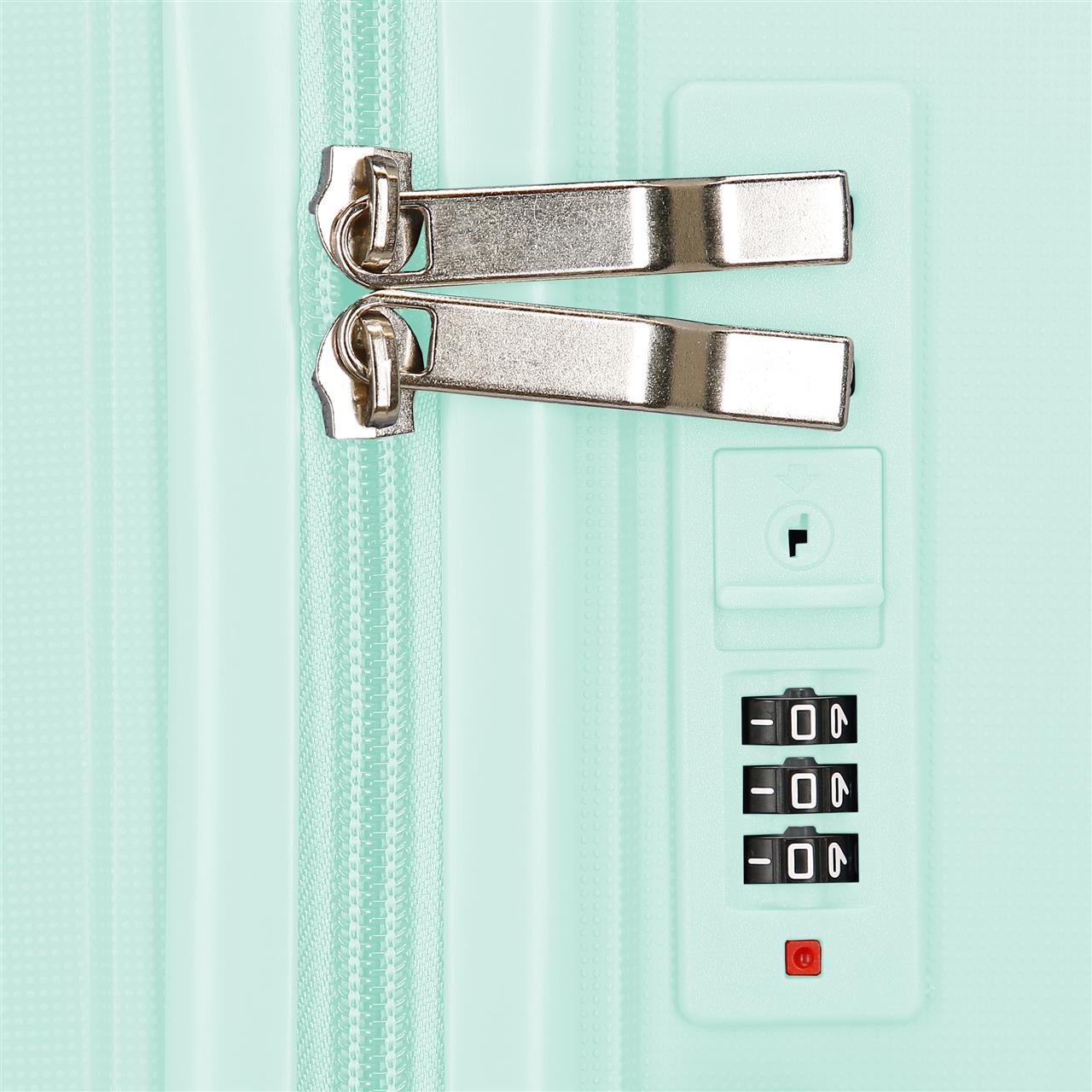 5499224 TROLLEY PP 64CM. 4R. RR ORBIT VERDE TURQUESA