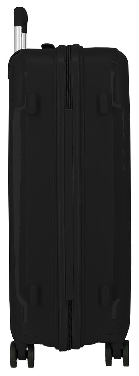 5499321 TROLLEY PP 75CM. 4R. RR BAAN ZWART