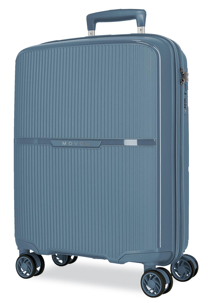 5519123 TROLLEY PP 55CM. 4R. MOVOM MOON AZULON
