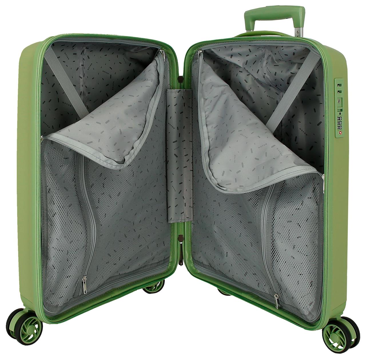 5519124 TROLLEY PP 55CM. 4R. MOVOM LUNE VERTE