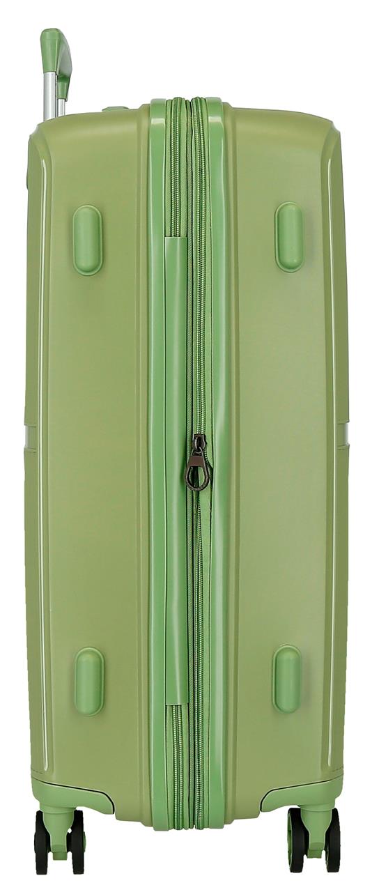 5519424 SET/3 TROLLEY PP. 56-66-76CM. 4R. MOVOM MOON VERDE