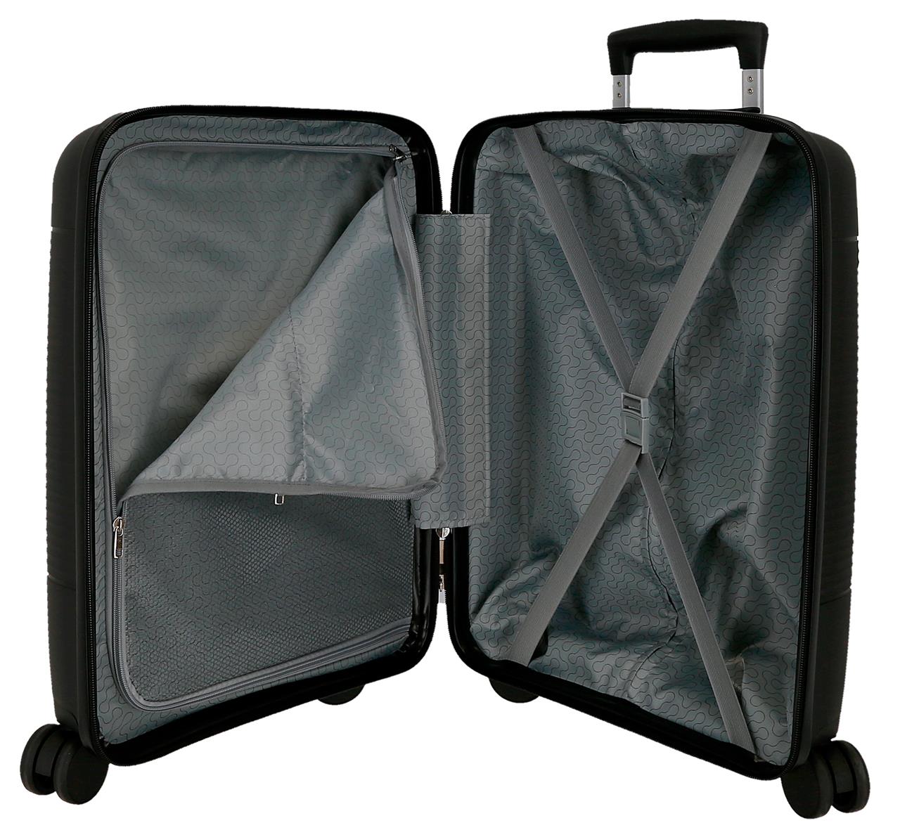 5531221 TROLLEY PP C/BOLS. 55CM. 4R. RR ACADIA SCHWARZ