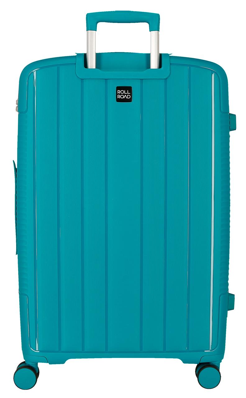 5539223 TROLLEY PP 65CM. 4R. RR ACADIA VERT TURQUOISE