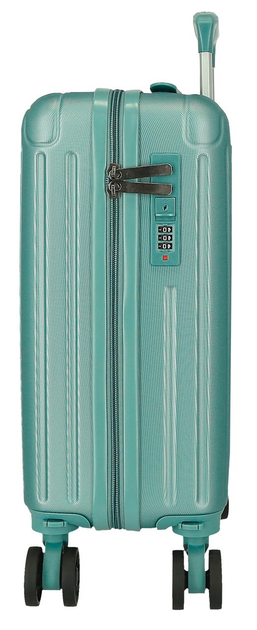 5556323 TROLLEY ABS 40CM. 4R. REMOVABLE. MOVOM TIMBER TURQU