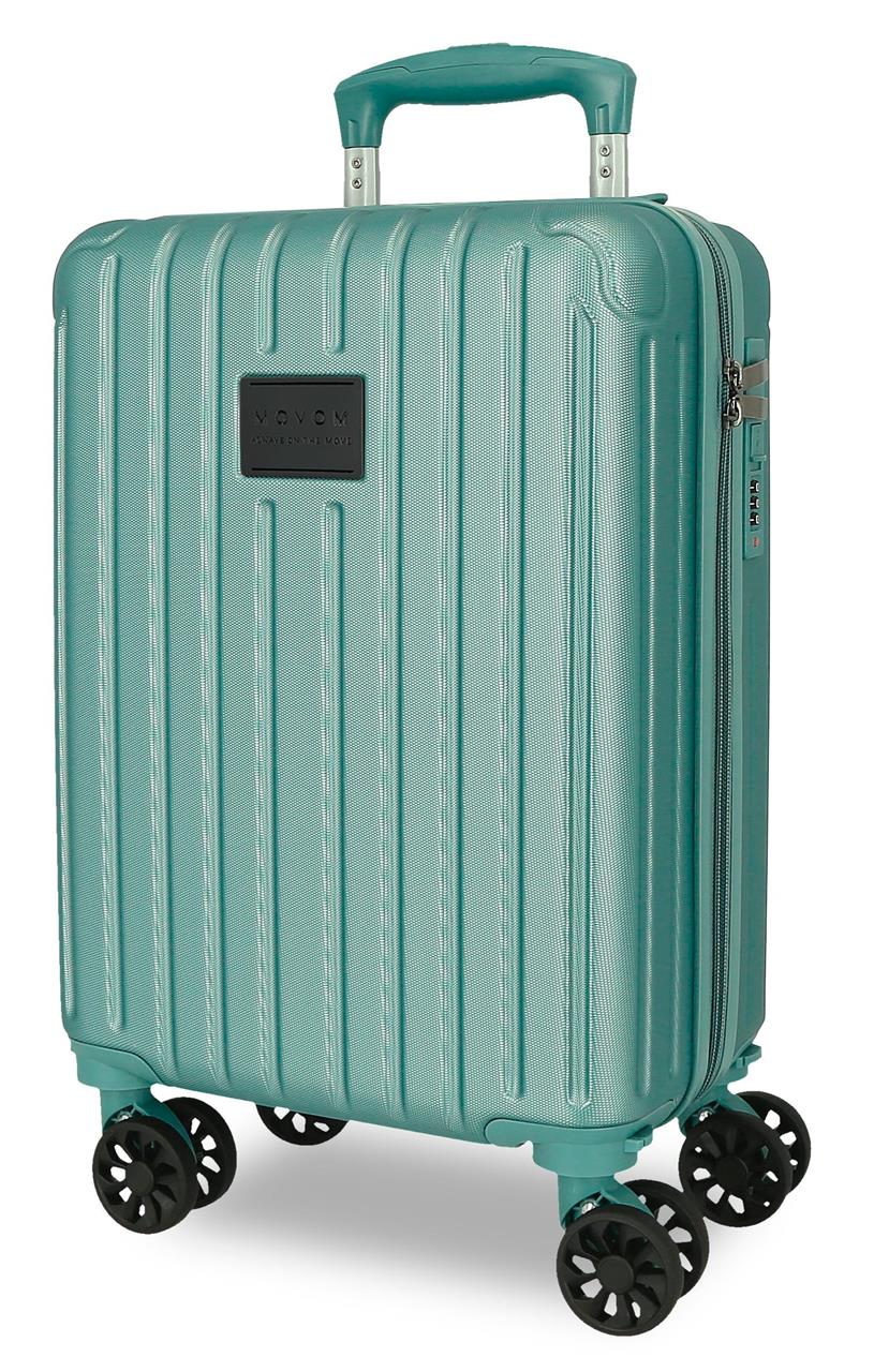 5556323 TROLLEY ABS 40CM. 4R. REMOVABLE. MOVOM TIMBER TURQU