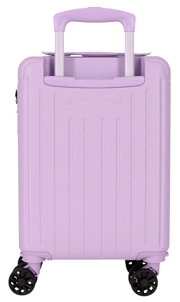 5556326 TROLLEY ABS 40CM. 4Ruedas EXTRAIBLES. MOVOM TIMBER LILA