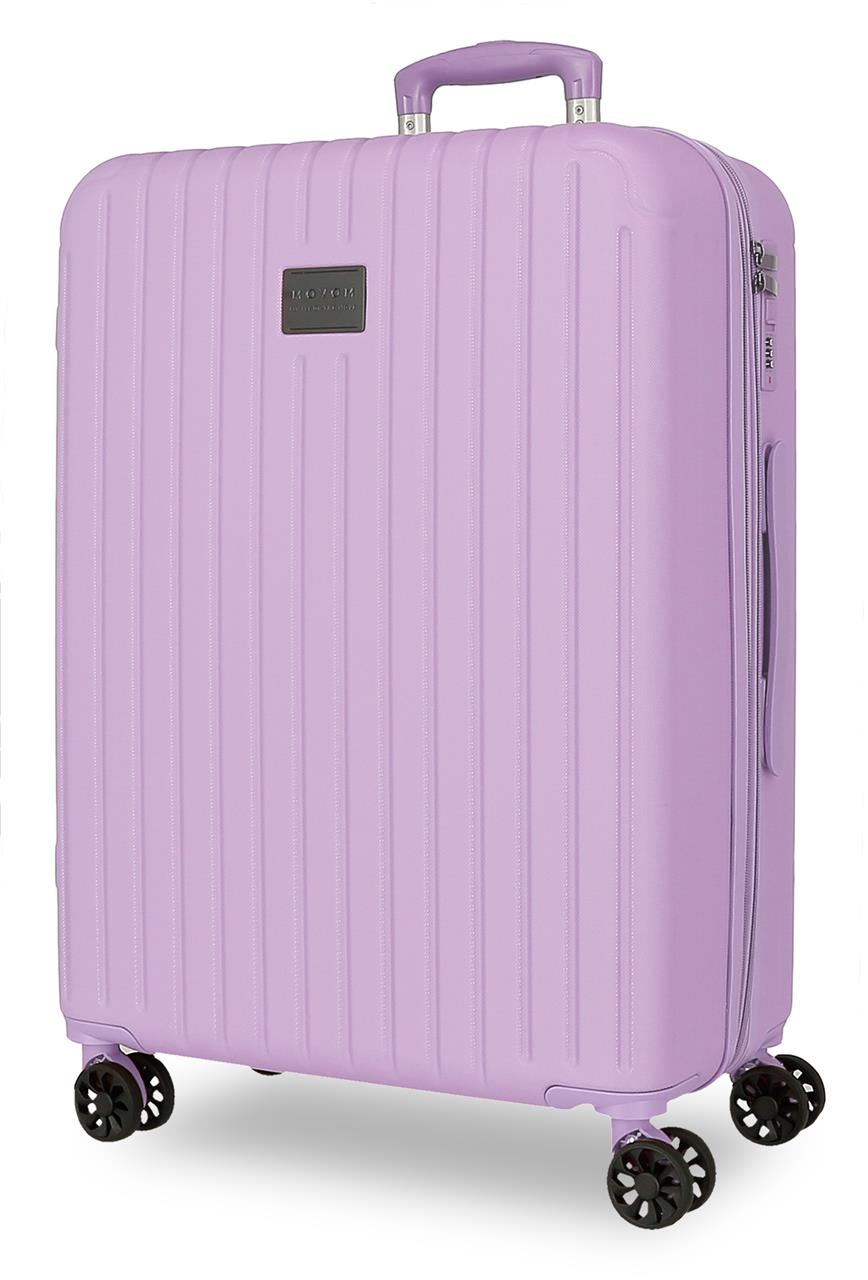 5559226 TROLLEY ABS 68CM. C/EXP. 4R. MOVOM TIMBER LILA