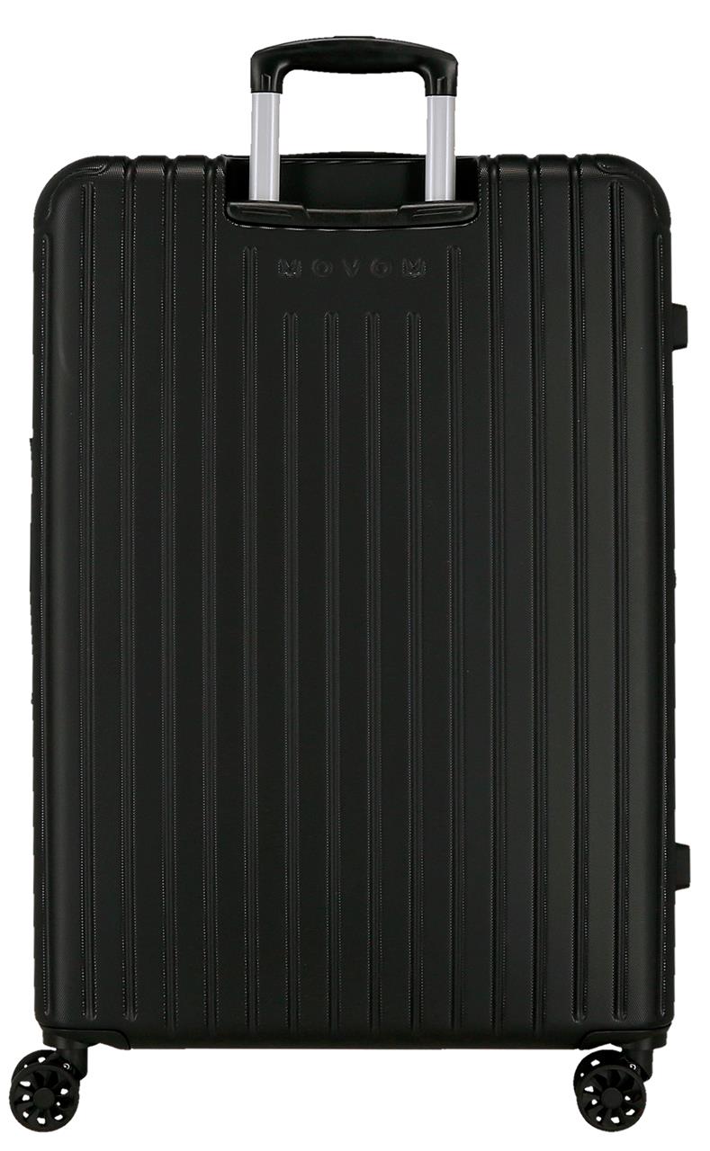 5559320 TROLLEY ABS 78CM. C/EXP. 4R. MOVOM BOIS NOIR