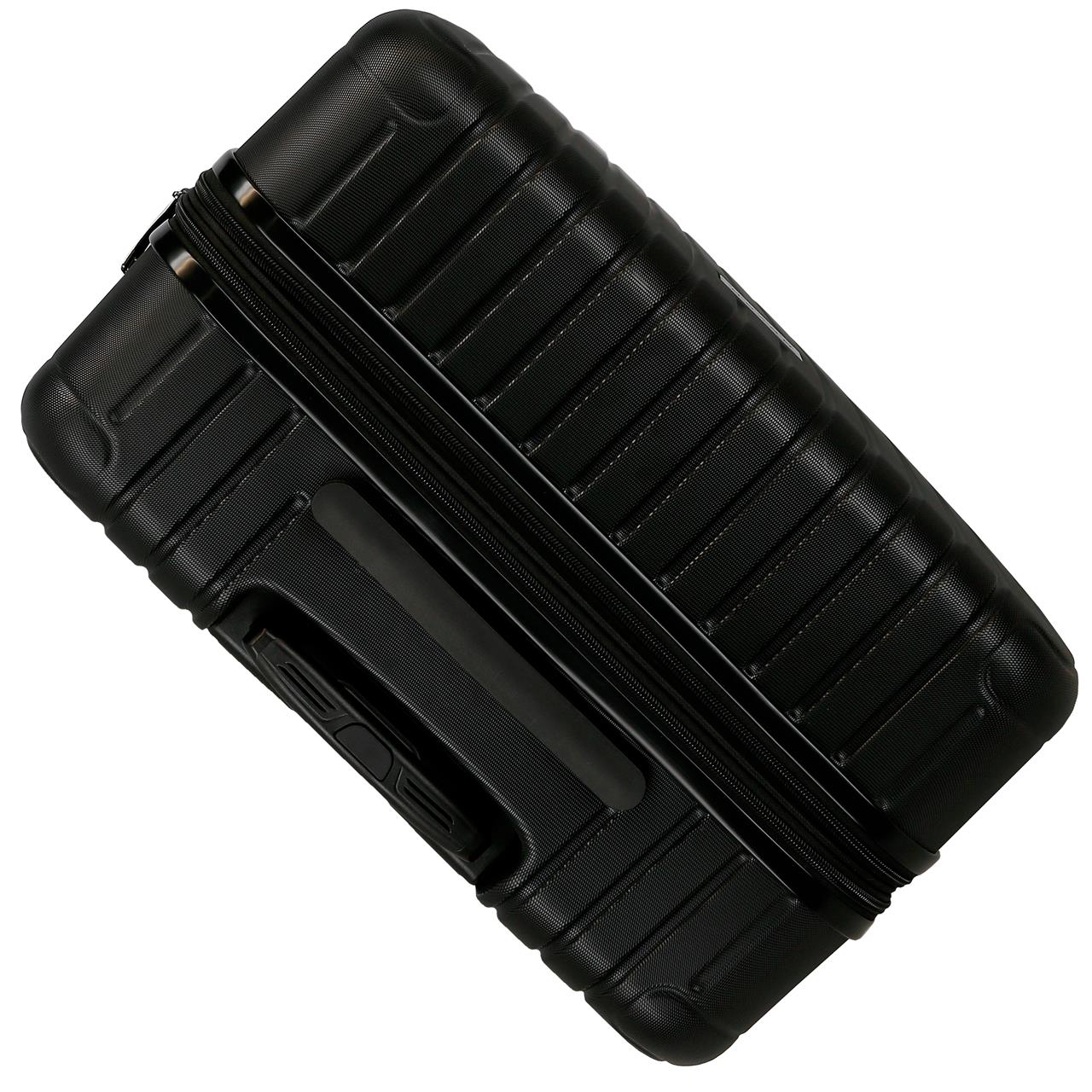 5559320 TROLLEY ABS 78CM. C/EXP. 4R. MOVOM BOIS NOIR