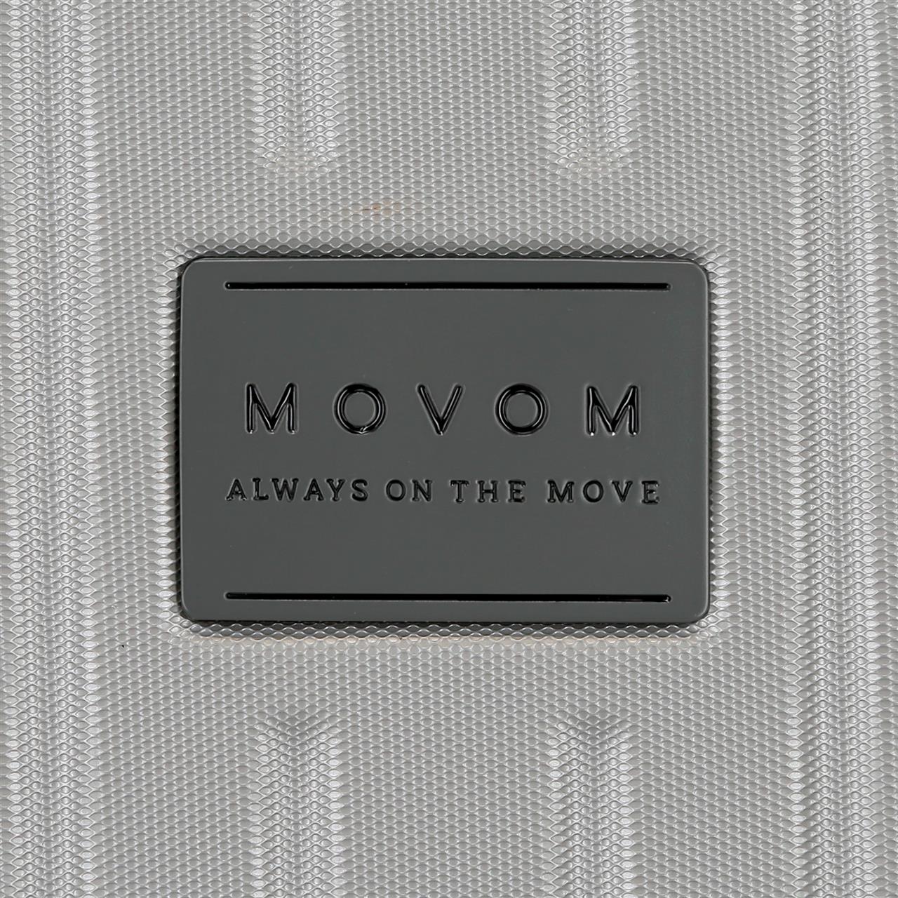 5559322 TROLLEY ABS 78CM. C/EXP. 4R. MOVOM BOIS D'ARGENT