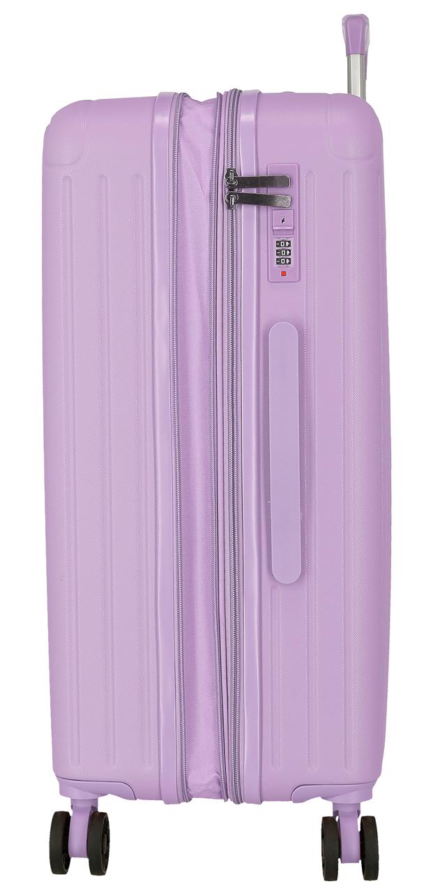 5559326 TROLLEY ABS 78CM. C/EXP. 4R. MOVOM BOIS LILAS