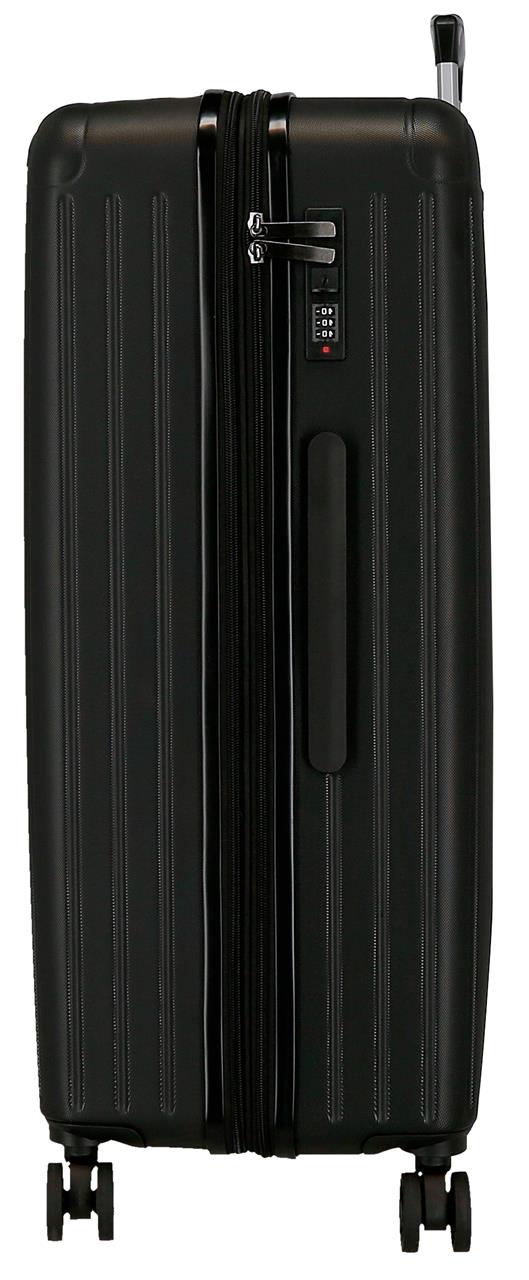 5558420 SÆT/3 ABS VOGN 55-68-78CM. C/EXP. 4R. SORT TRÆ