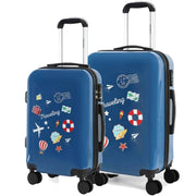 Set of medium and small suitcases TRAVELING of Greenwich
