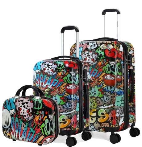 Kahden mediaanin ja pienen matkalaukun peli + Neceser COMIC - Greenwich