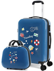 Medium suitcase set and Neceser TRAVELING of Greenwich