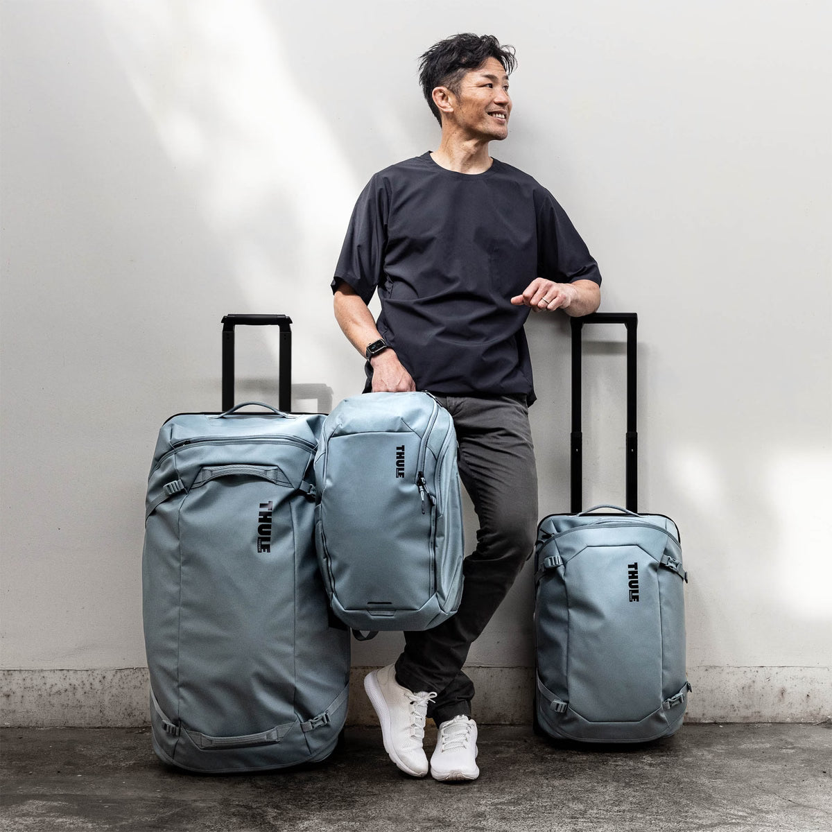 THULE Valise CHASM 55CM 2 rouges